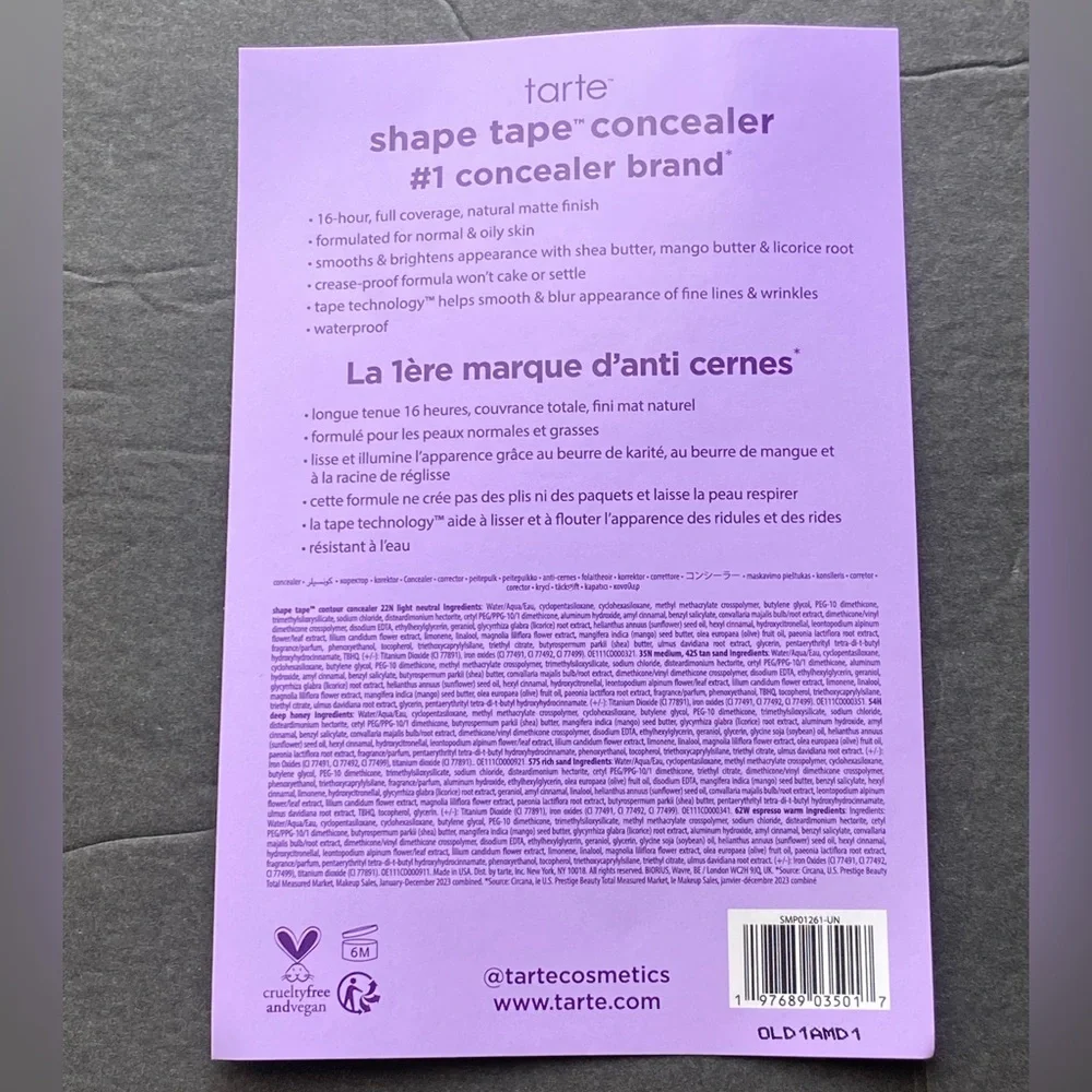 Tarte Shape Tape Contour Concealer SAMPLE
